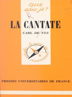 cover image of La cantate